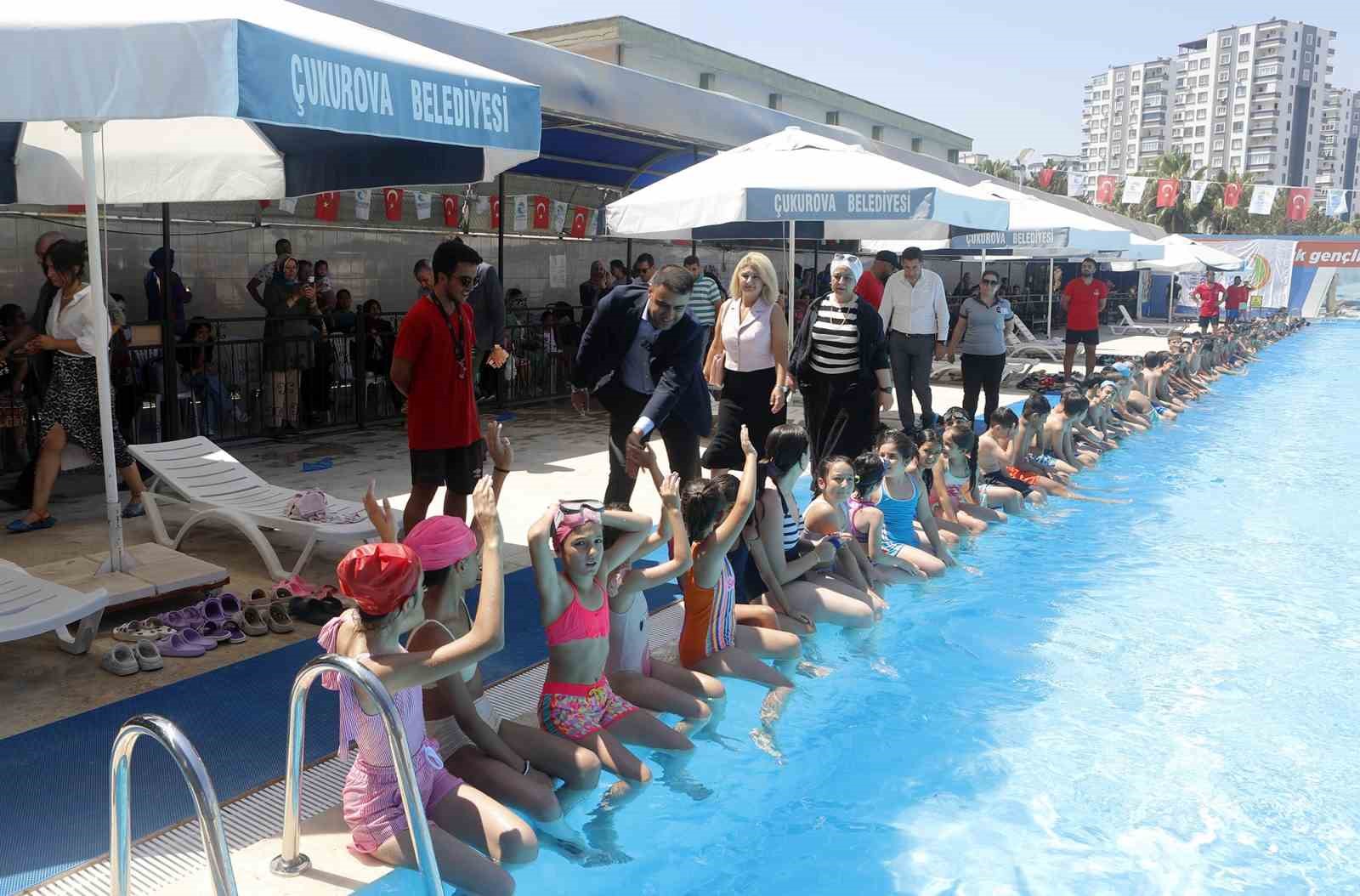 Çukurova’da hedef yüzme bilmeyen çocuğun kalmaması
