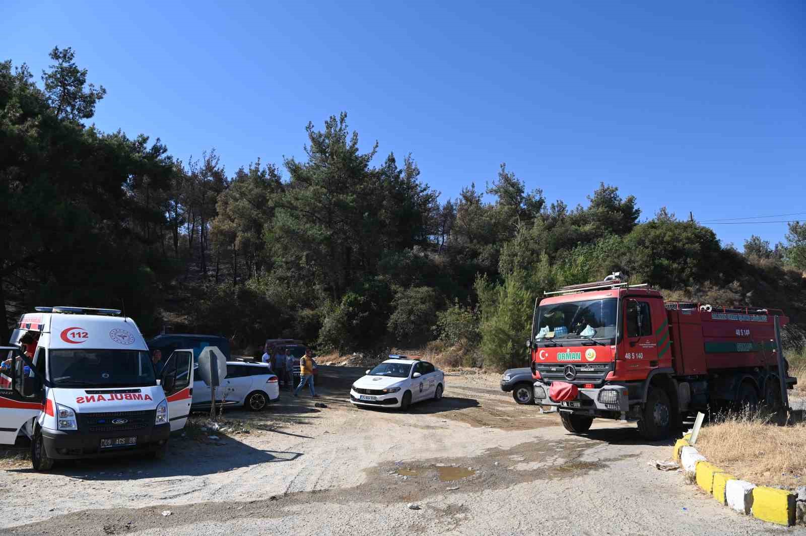 Kuşadası’ndaki orman yangını büyük ölçüde kontrol altına alındı
