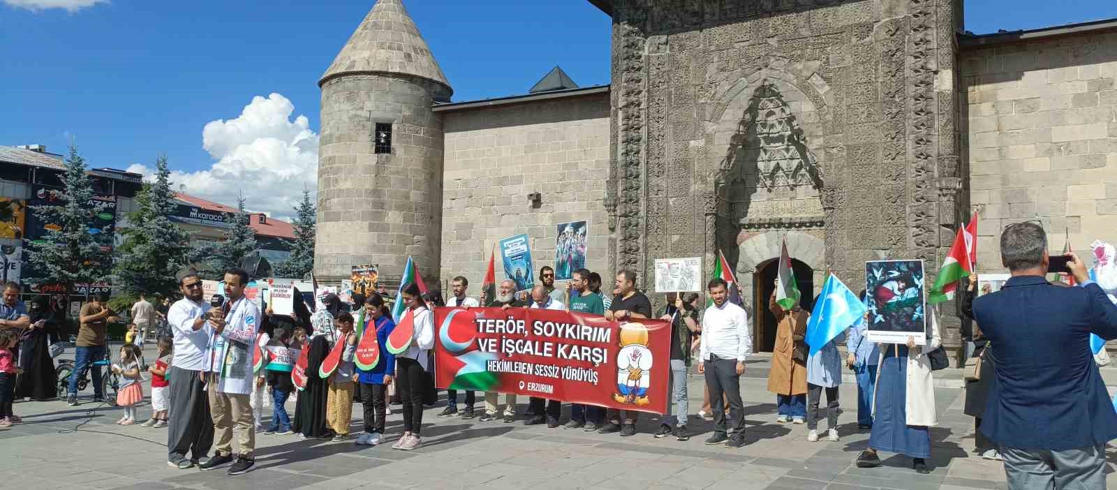 Erzurum’da sessiz yürüyüşte 32. hafta
