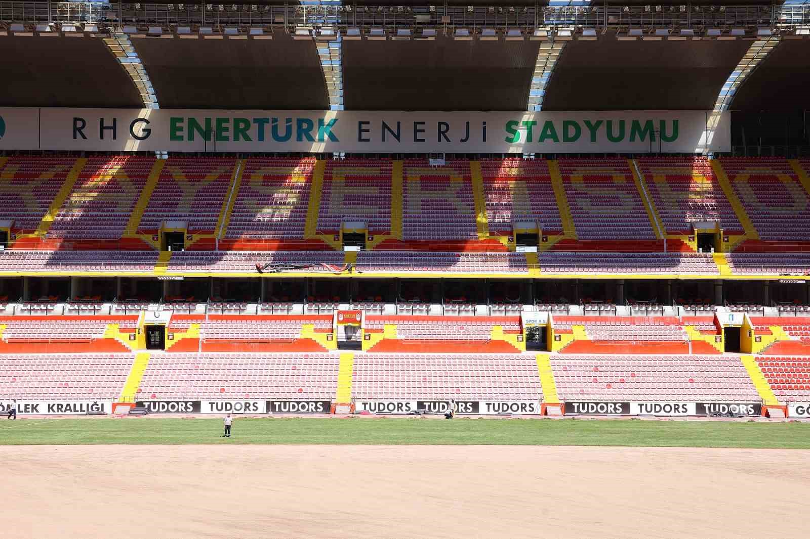 RHG Enertürk Enerji Stadyumu yeni sezona hazırlanıyor
