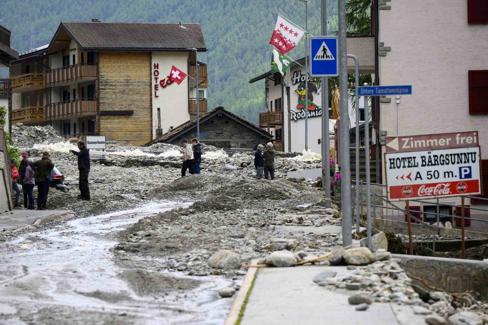 İsviçre’de heyelan ve sel: 4 ölü, 2 kayıp
