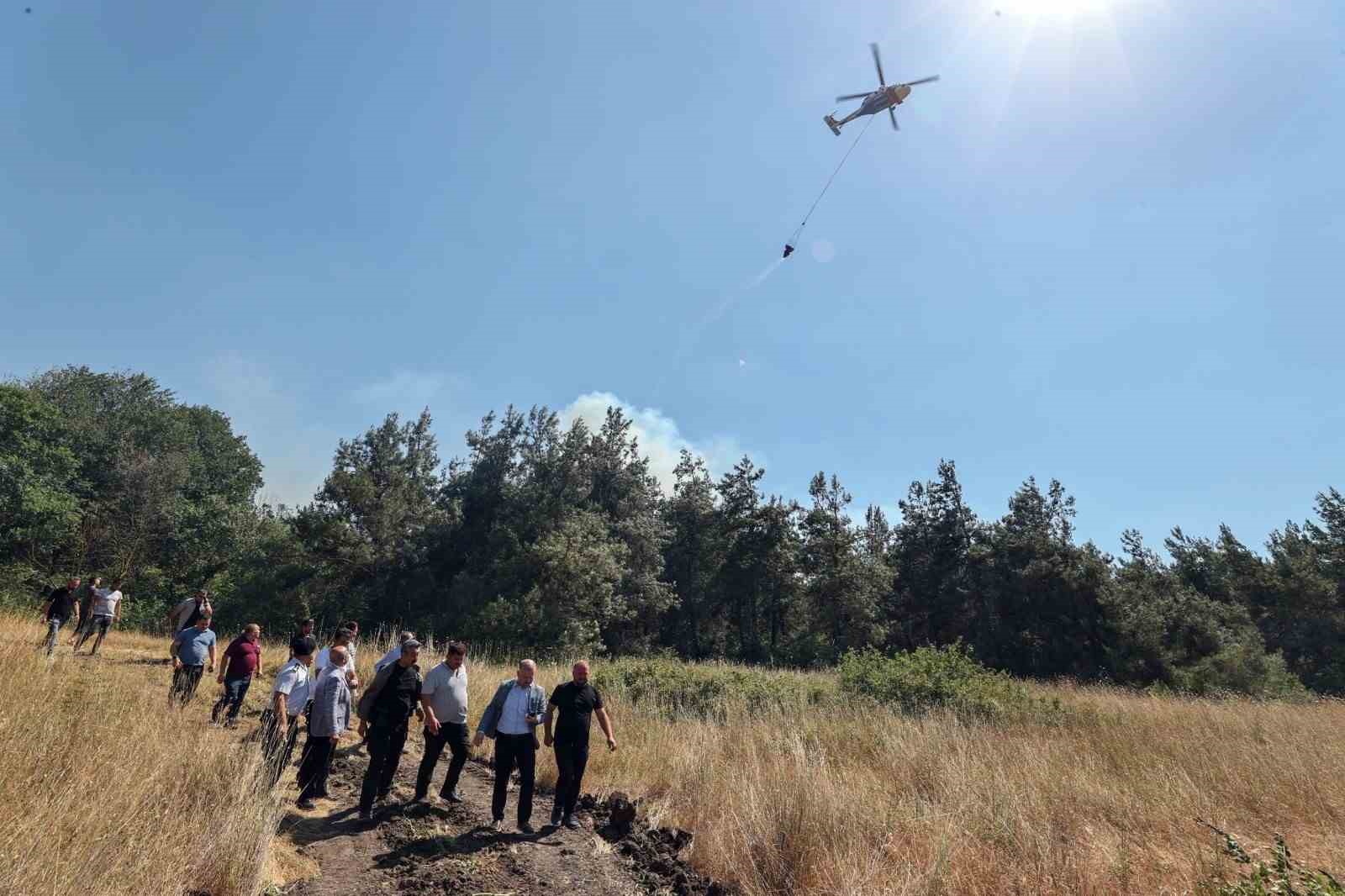 Valilikten Bursa’daki yangınla ilgili açıklama: 