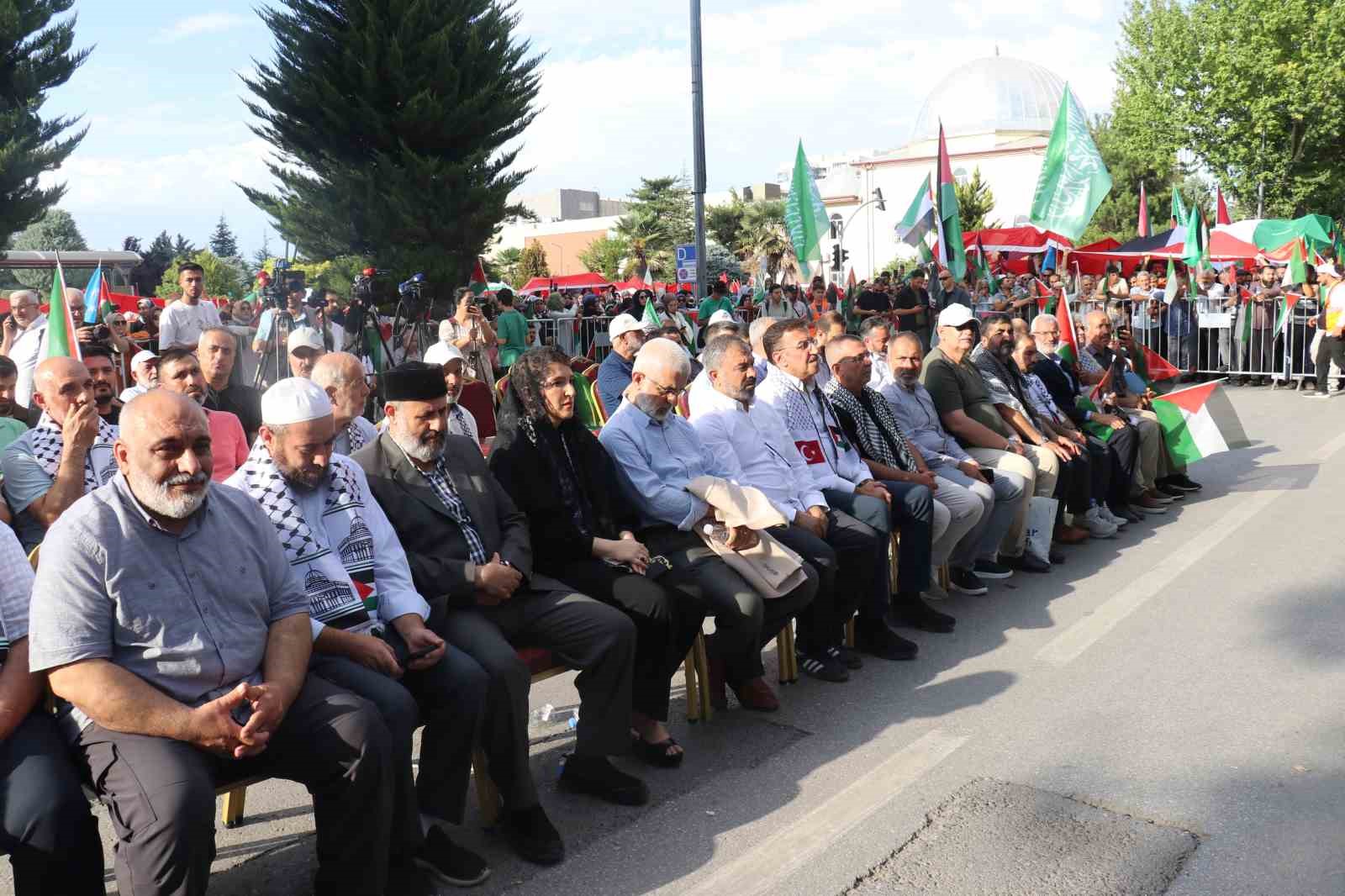 Malatya’da “Büyük Gazze mitingi”
