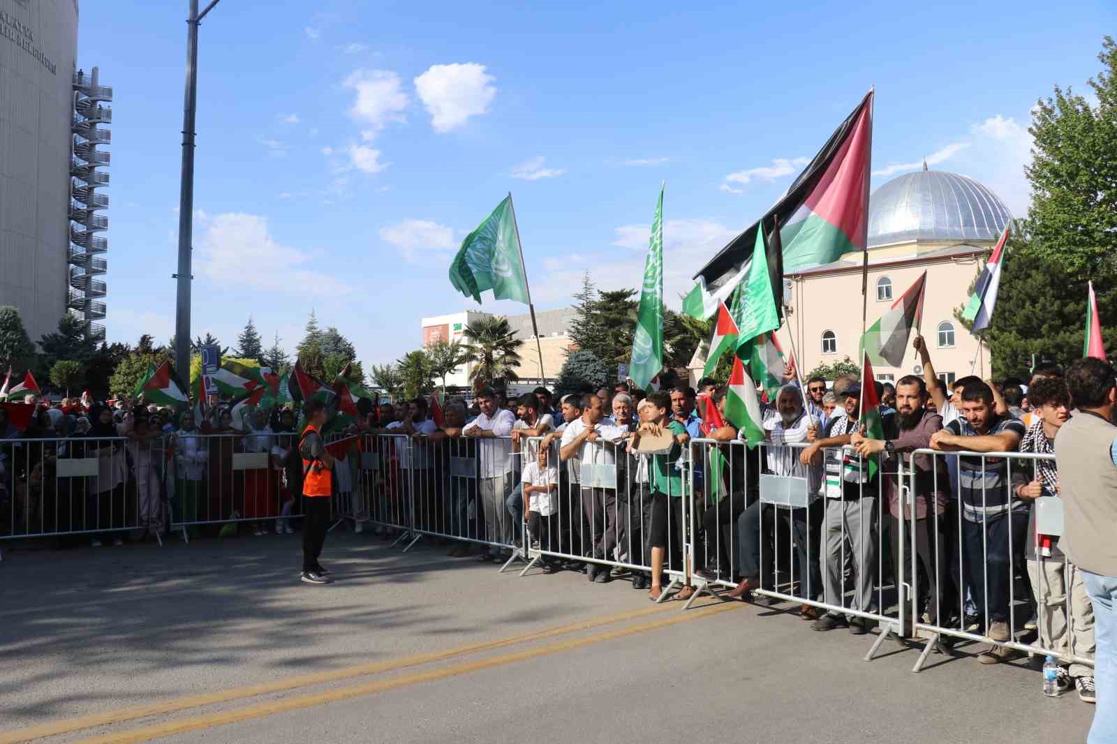 Malatya’da “Büyük Gazze mitingi”
