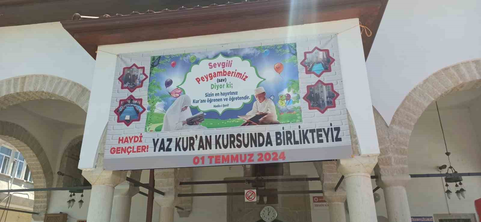 Devrek’te Yaz Kur’an Kursu eğitimleri başladı
