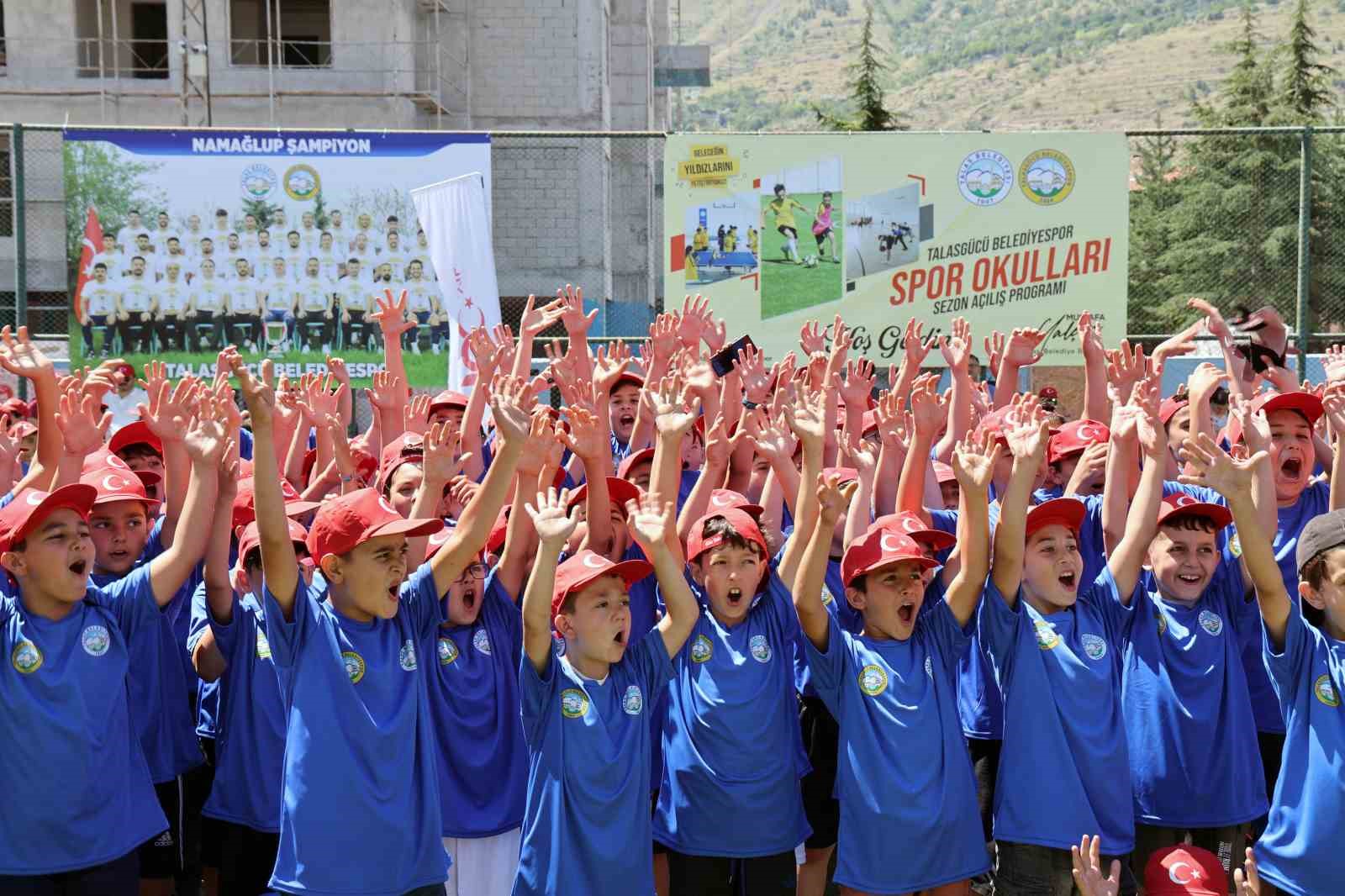 Çocuklar yaz sporunu Talas’ta yapacak
