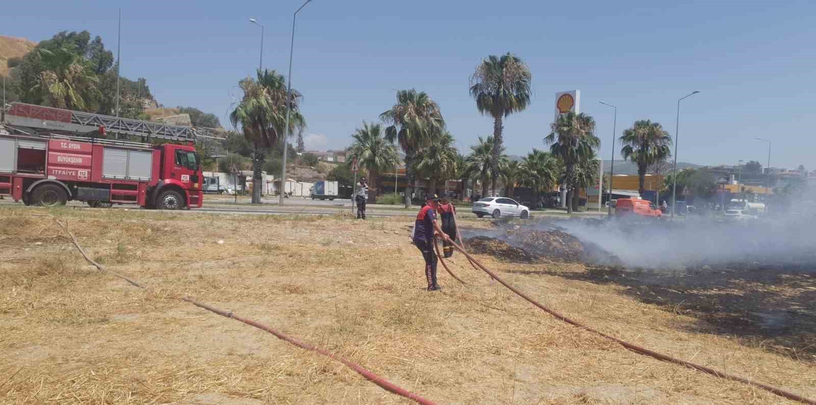 Aydın Büyükşehir Belediyesi’nin ateş savaşçıları yangından yangına koştu
