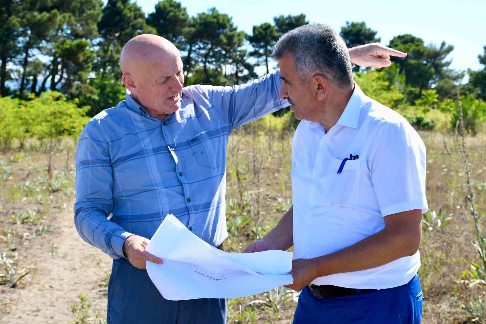 Terme Kadınlar Plajı Projesi için çalışmalar başladı
