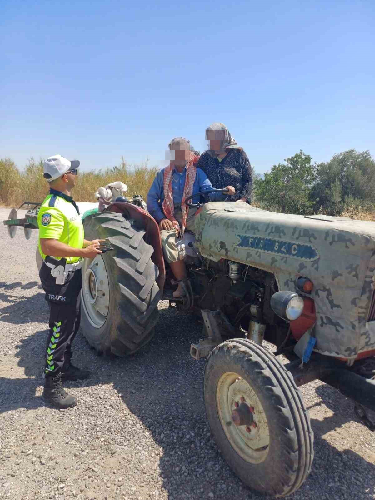 Manisa emniyetinden 5 ilçede tarım araçlarına denetim
