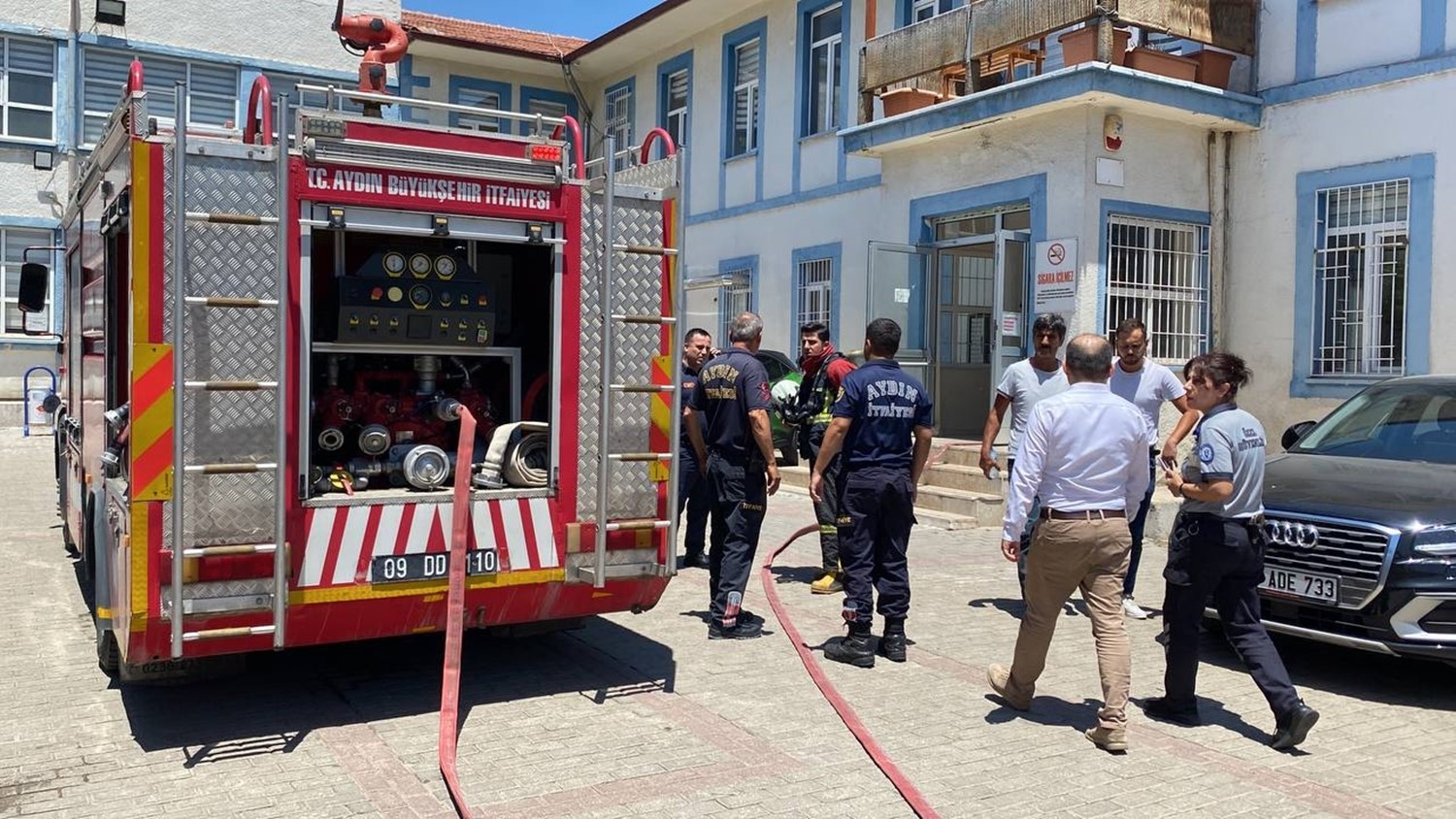 ADÜ Diş Hekimliği Fakültesi’nde yangın paniği
