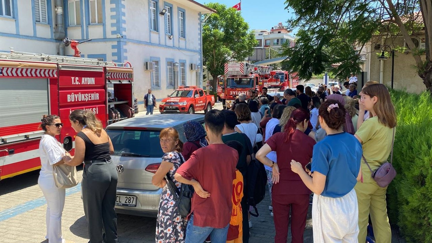 ADÜ Diş Hekimliği Fakültesi’nde yangın paniği
