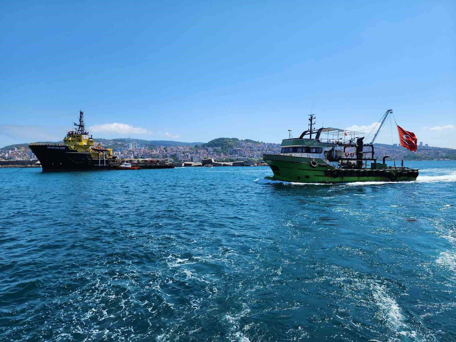 Karadeniz Ereğli açıklarında batan Kafkametler’in 5 mürettebatı anıldı
