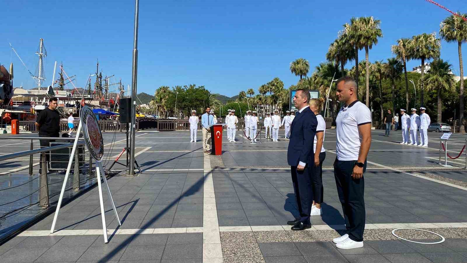 Marmaris’te 1 Temmuz Denizcilik ve  Kabotaj Bayramı kutlamaları başladı
