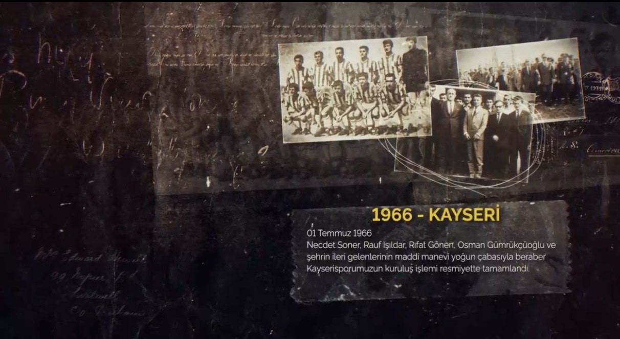 Kayserispor 58 yaşında
