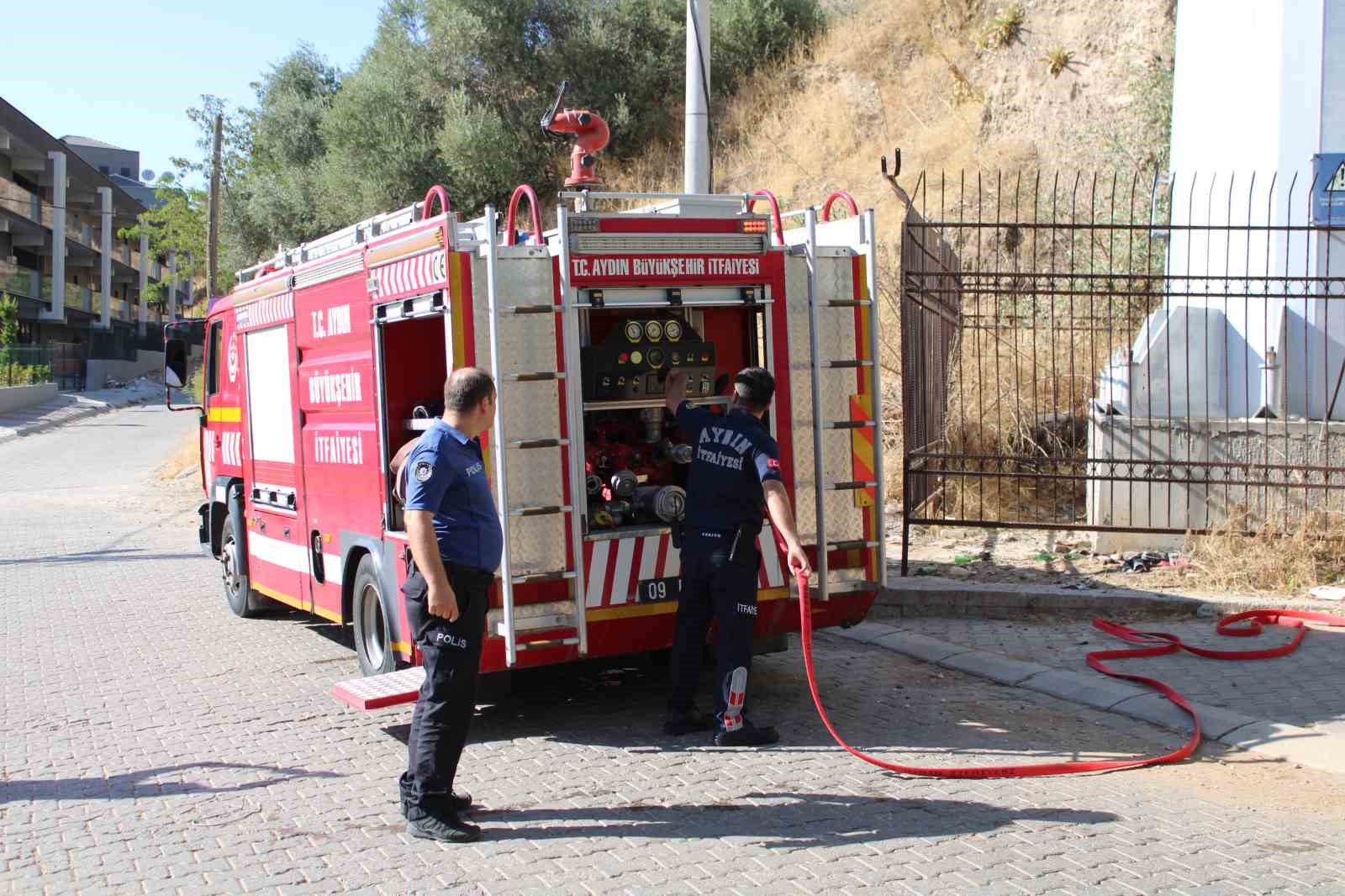 Aytepe’deki yangın kontrol altına alındı
