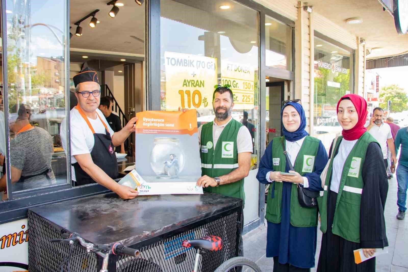 Yeşilay Ağrı Şube Başkanı Aslan’dan uyuşturucuyla mücadelede seferberlik çağrısı
