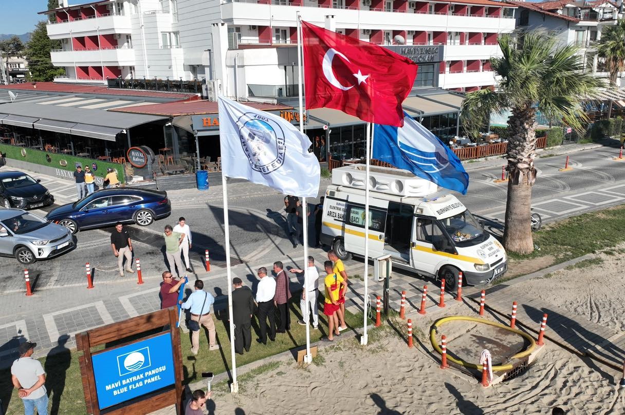 Öğretmenler Mahallesi Plajı’na mavi bayrak
