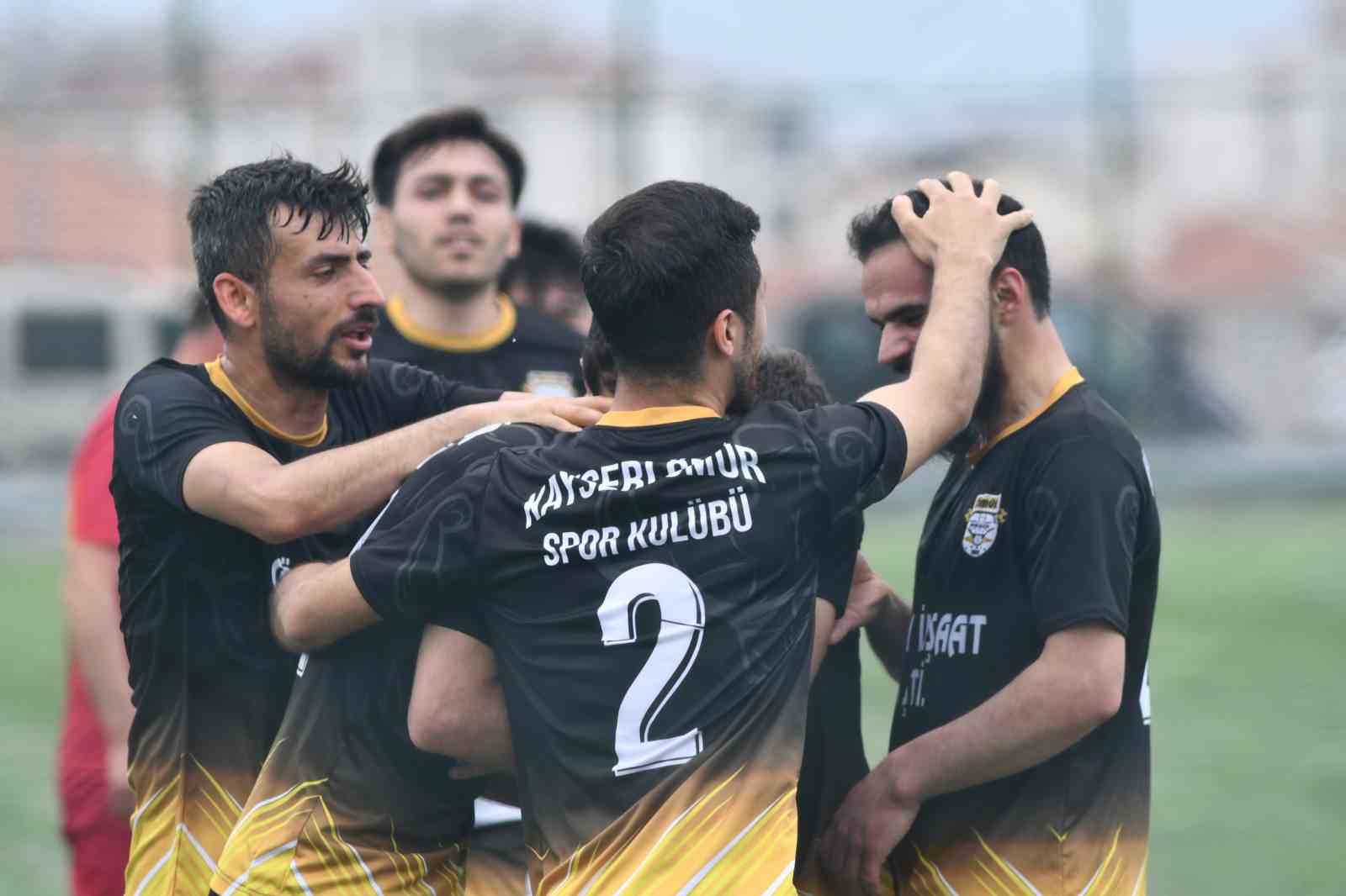 Kayseri 2. Amatör Küme’de Play-Off’a çıkan takımlar belli oldu
