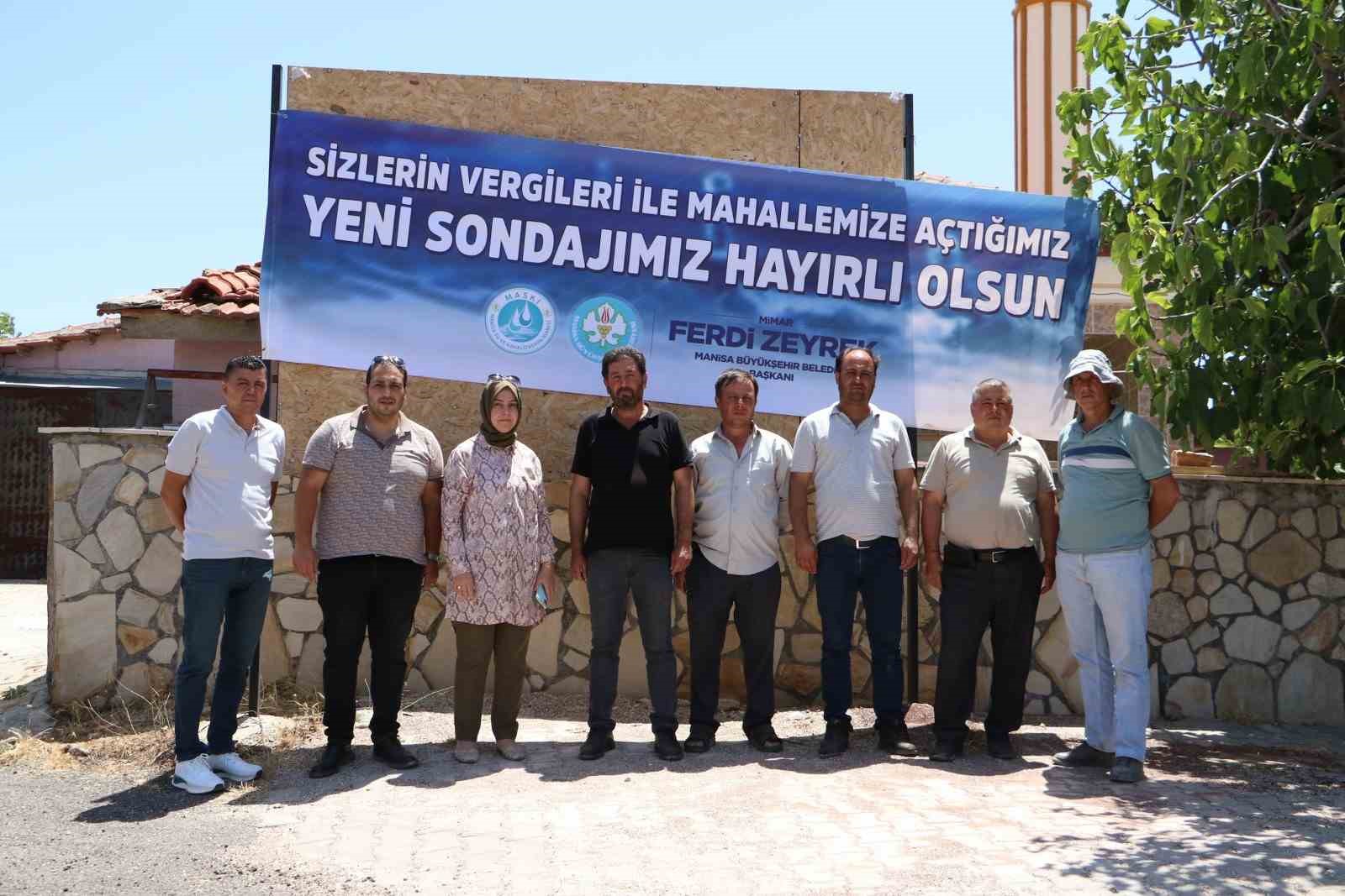 Battalmustafa’da yeni sondaj açıldı, yeterli suya ulaşıldı
