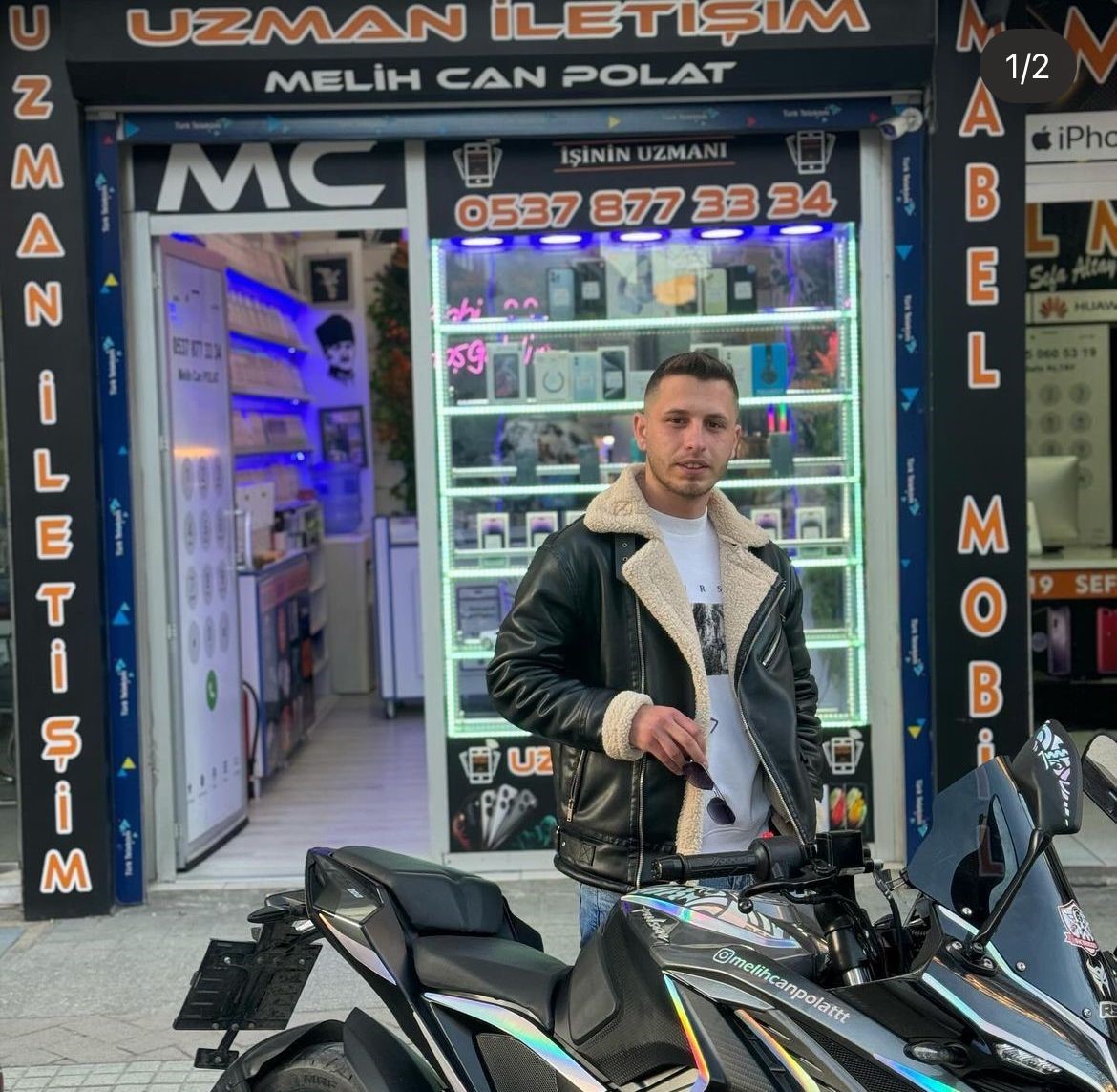 Refüje çarpan motosikletin sürücüsü hayatını kaybetti
