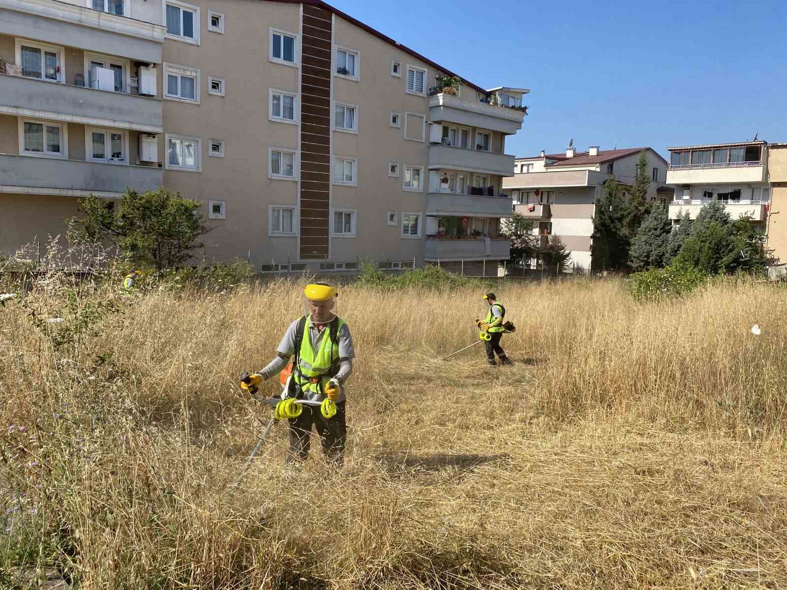 Darıca’da ekipler mahallelerde köşe bucak temizlik yapıyor
