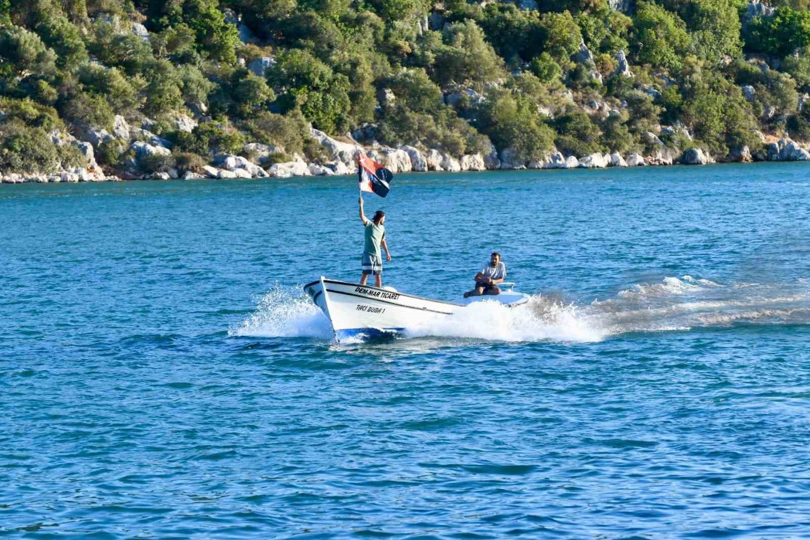 Antalya’da takı töreni gibi Kabotaj Bayramı
