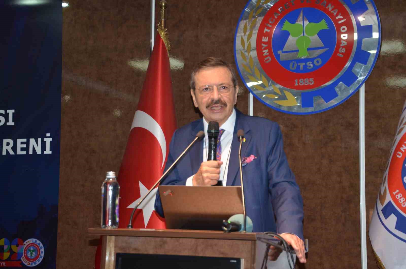 TOBB Başkanı Hisarcıklıoğlu: “Tahkim ve Arabuluculuk Merkezlerimiz ile 11 bine yakın dosya mahkemeye gitmeden çözüldü”
