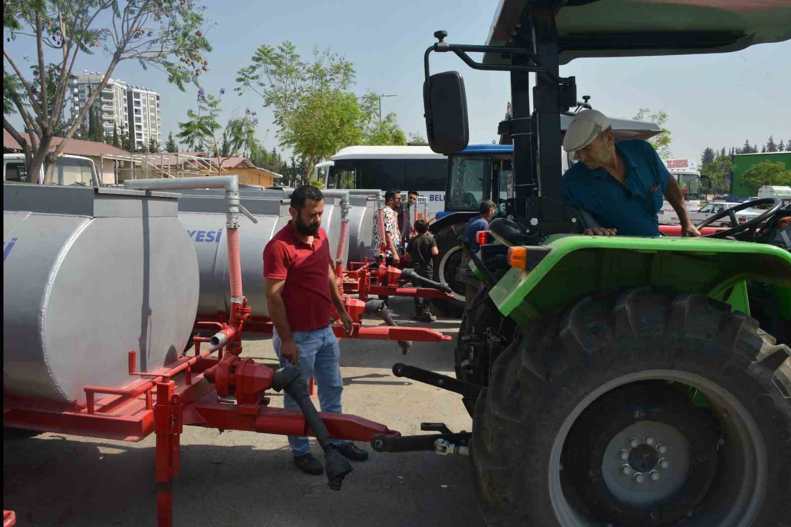 Başkan Özyiğit: “Kırsal mahallelere 5 adet galvanizli su arazözü tahsis ettik