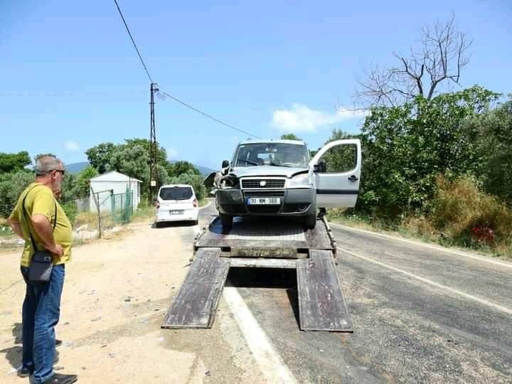 Balıkesir’de trafik kazası: 1 yaralı
