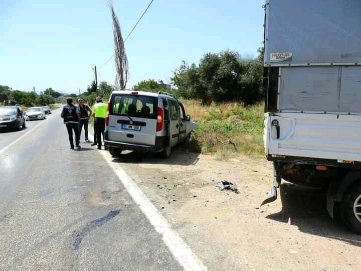 Balıkesir’de trafik kazası: 1 yaralı
