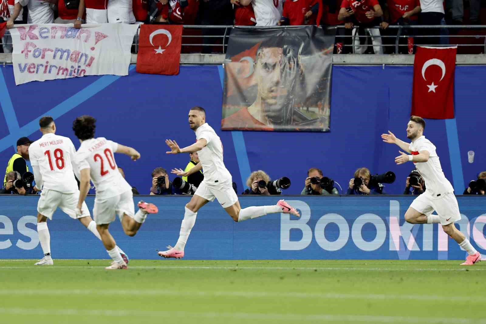 EURO 2024: Avusturya: 0 - Türkiye: 1 (İlk yarı)
