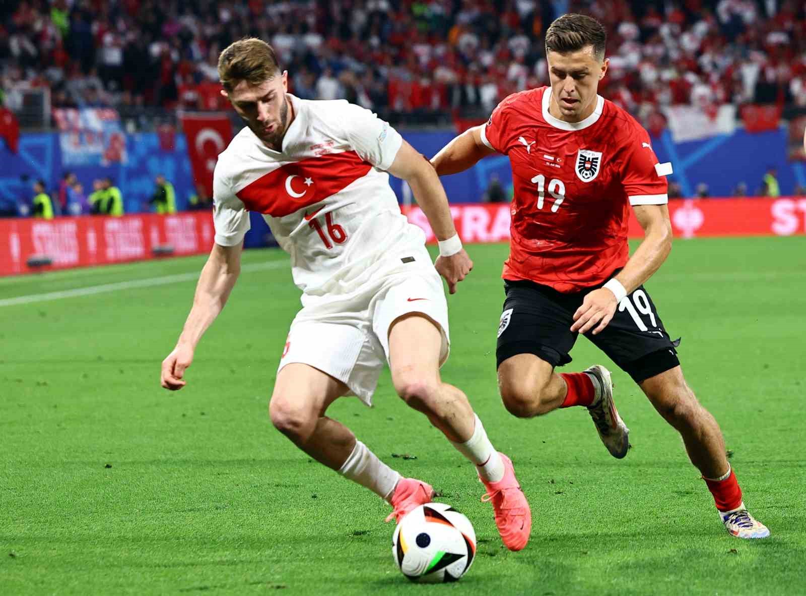 EURO 2024: Avusturya: 0 - Türkiye: 1 (İlk yarı)
