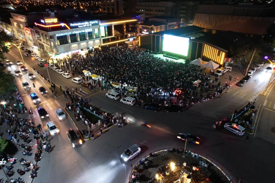 Erzincan’da çeyrek final coşkusu
