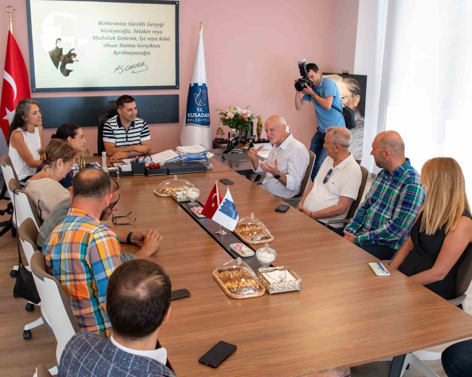 Başkan Günel Kuşadası’ndan Yunanistan’a dostluk ve barış köprüsü kurdu
