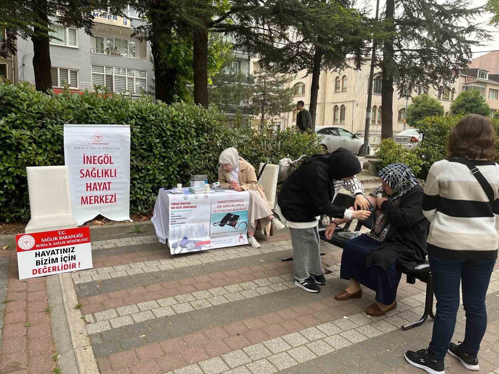 Bursa’nın tansiyonu ölçüldü
