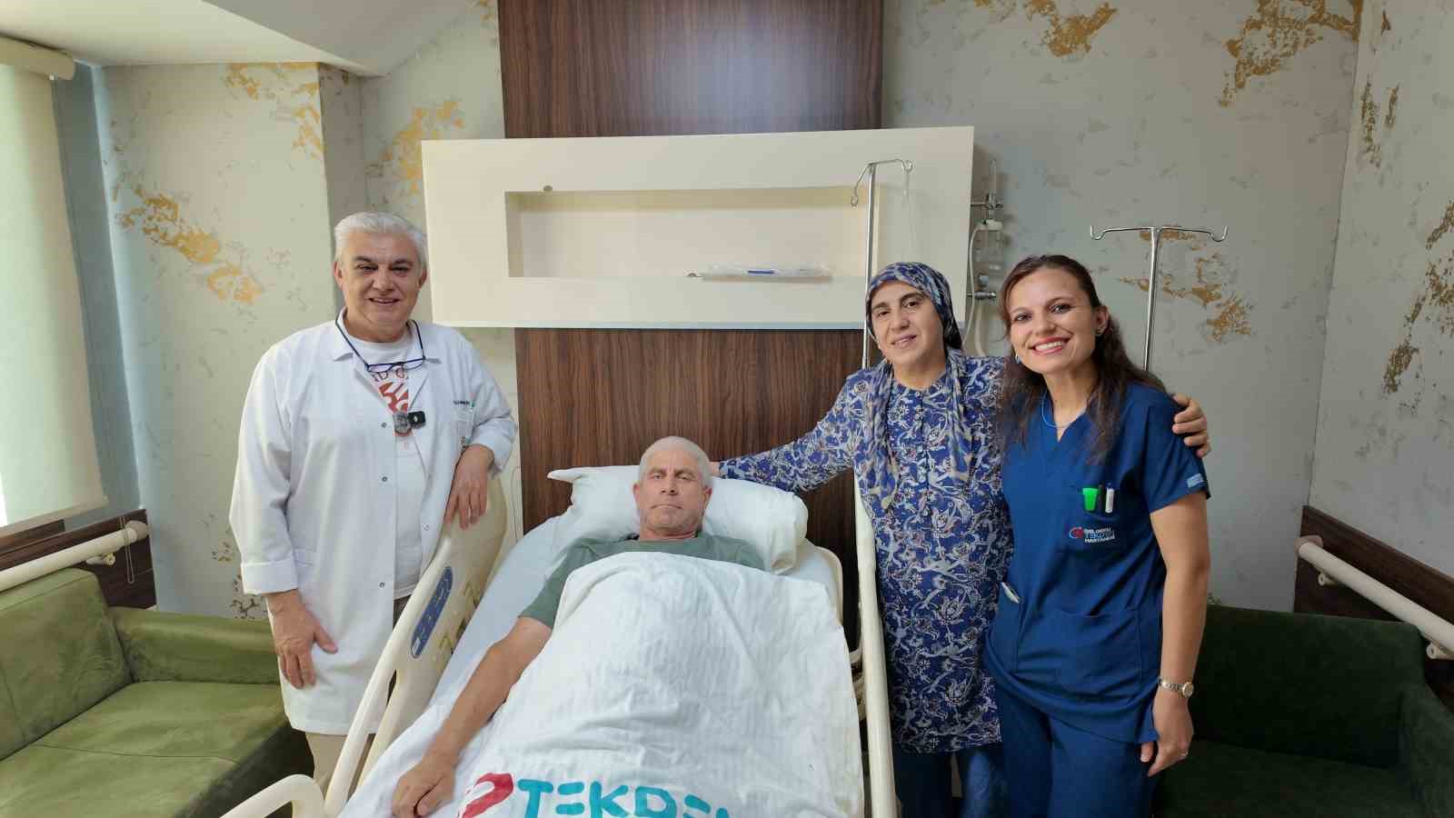 Check-up yaptırmaya geldiği hastanede bağırsağında tümör olduğunu öğrendi
