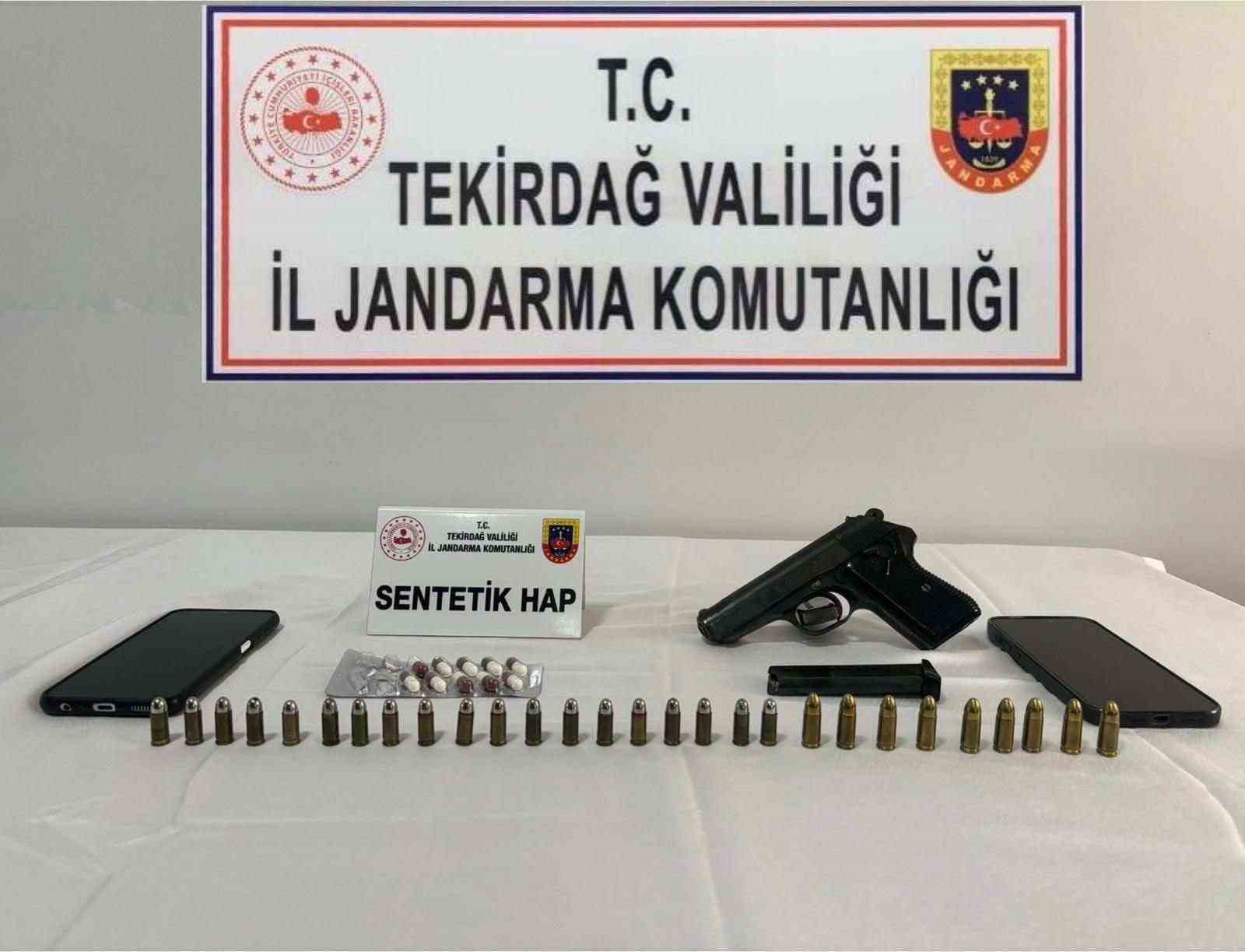 Tekirdağ’da uyuşturucu operasyonları: Çok sayıda uyuşturucu madde ele geçirildi
