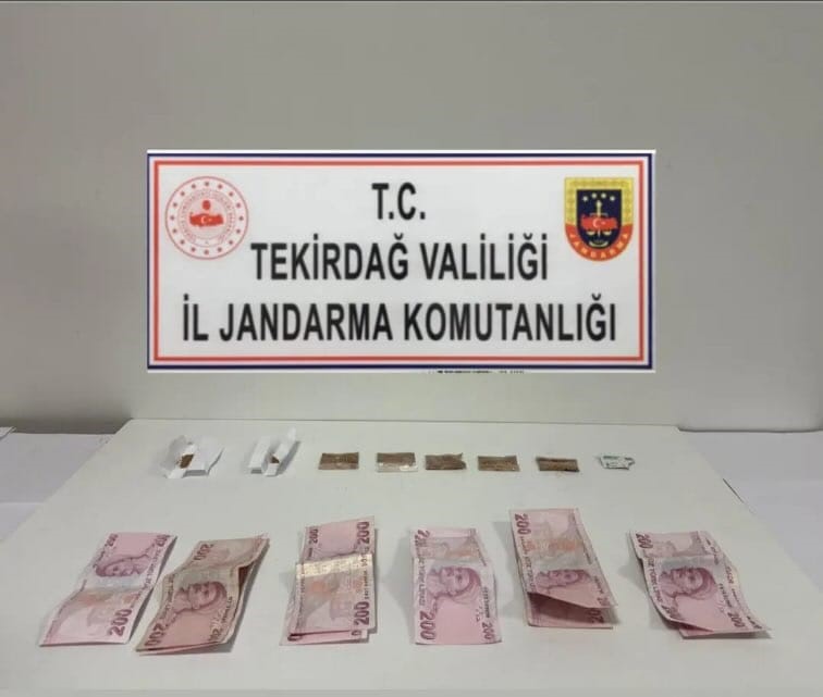 Tekirdağ’da uyuşturucu operasyonları: Çok sayıda uyuşturucu madde ele geçirildi
