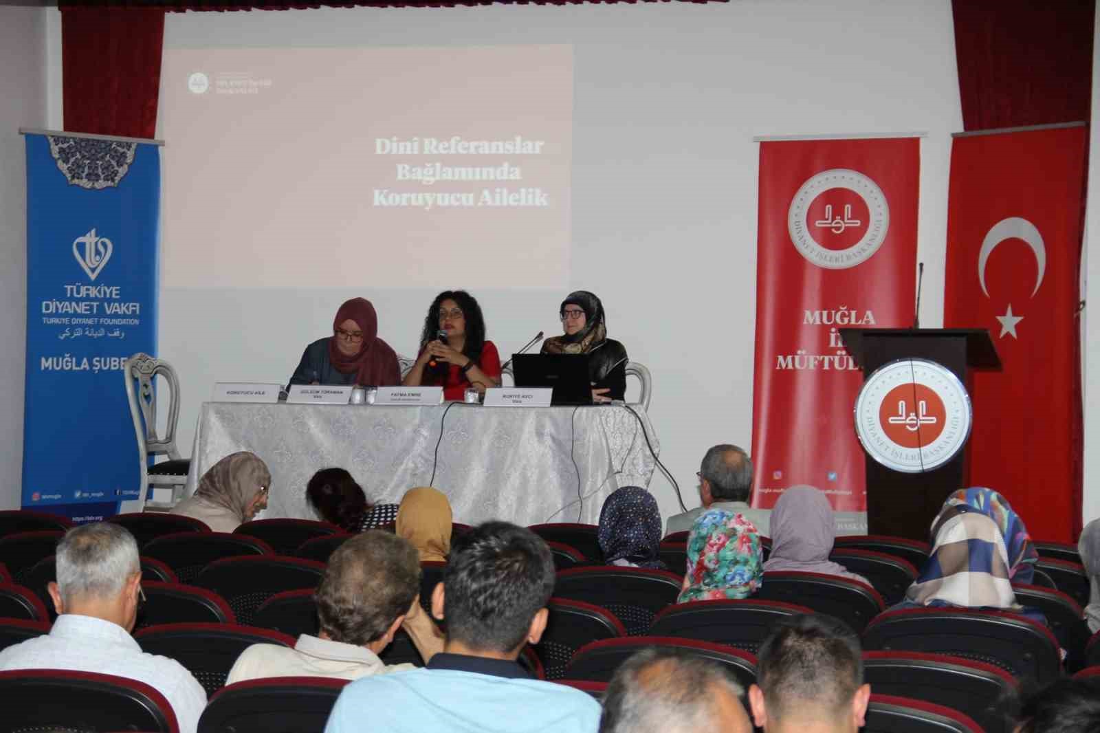 Muğla İl Müftülüğü’nde ’Dini Referanslar Bağlamında Koruyucu Ailelik’ paneli düzenlendi
