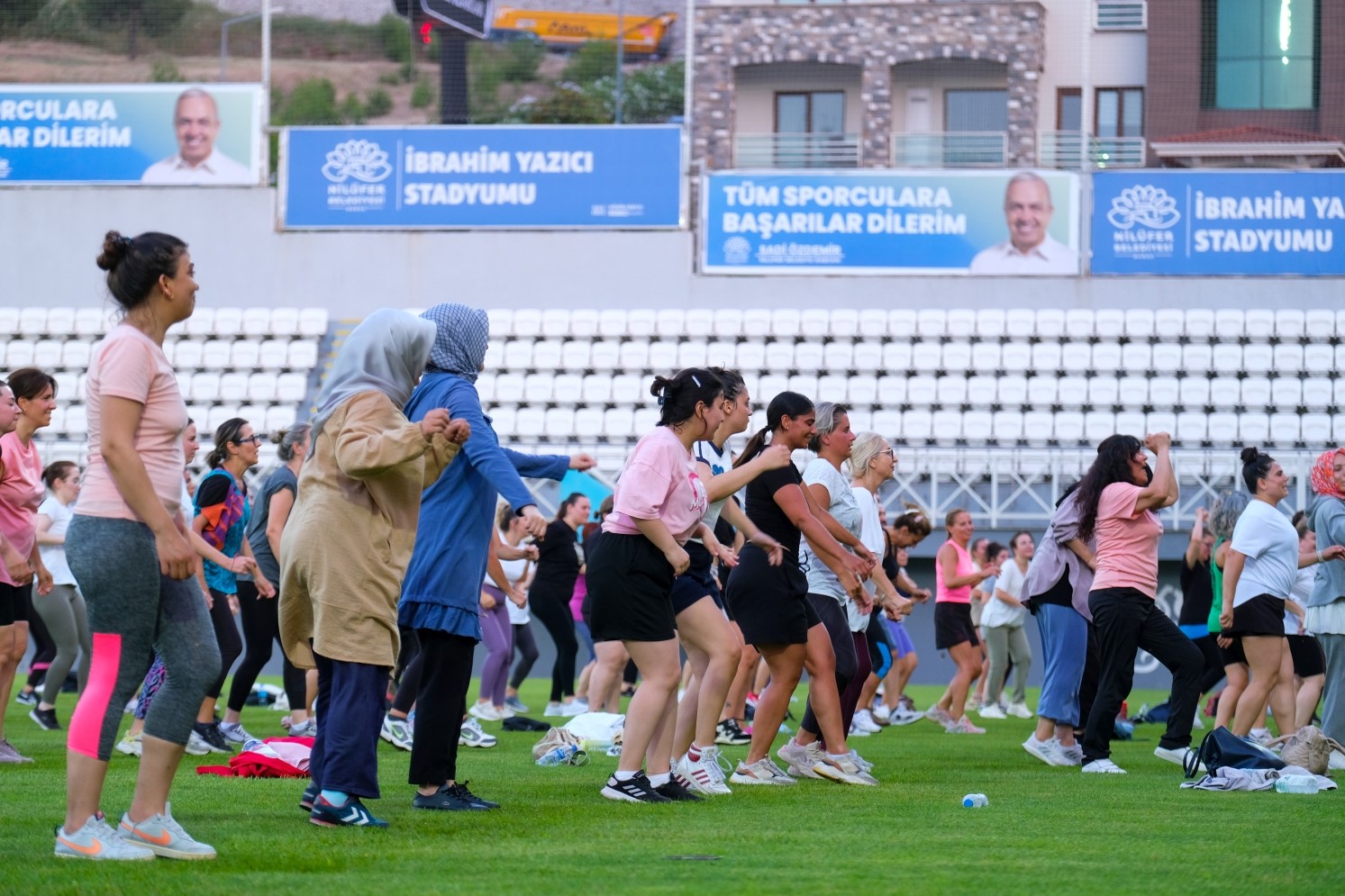 Nilüferliler sporla zinde kalıyor
