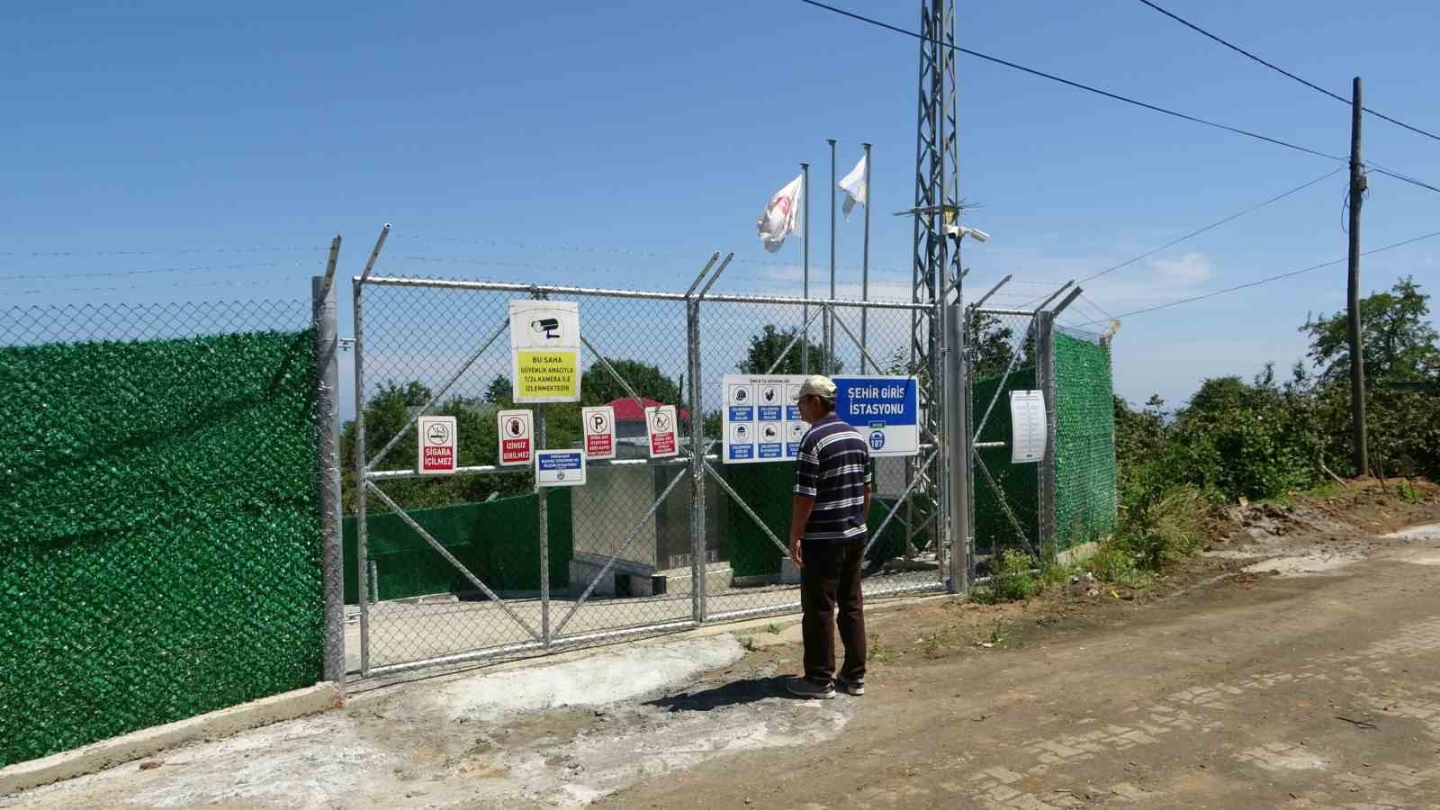 Trabzon’da mahalleliden Aksa’ya doğal gaz tepkisi
