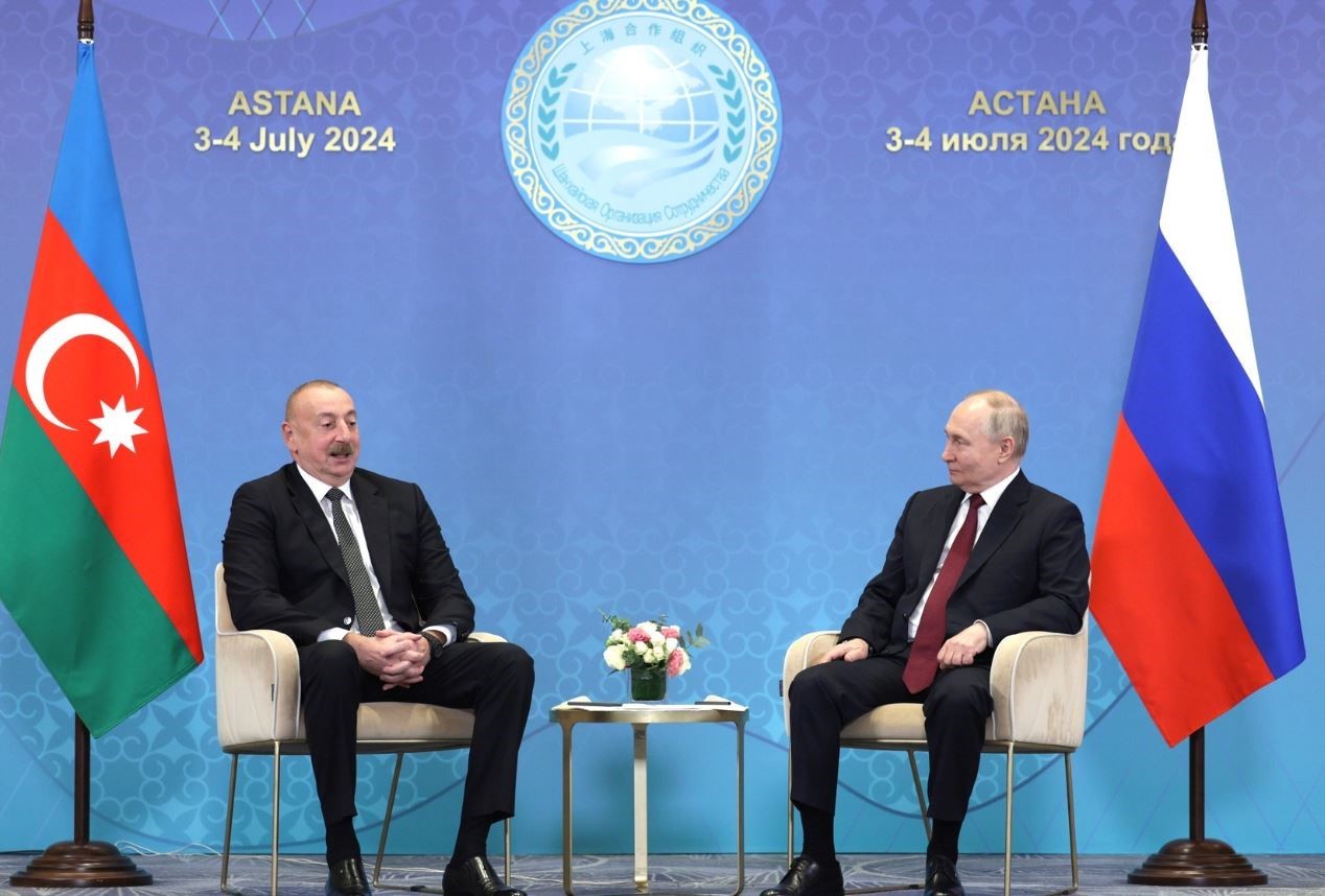 Aliyev ve Putin, Astana’da görüştü
