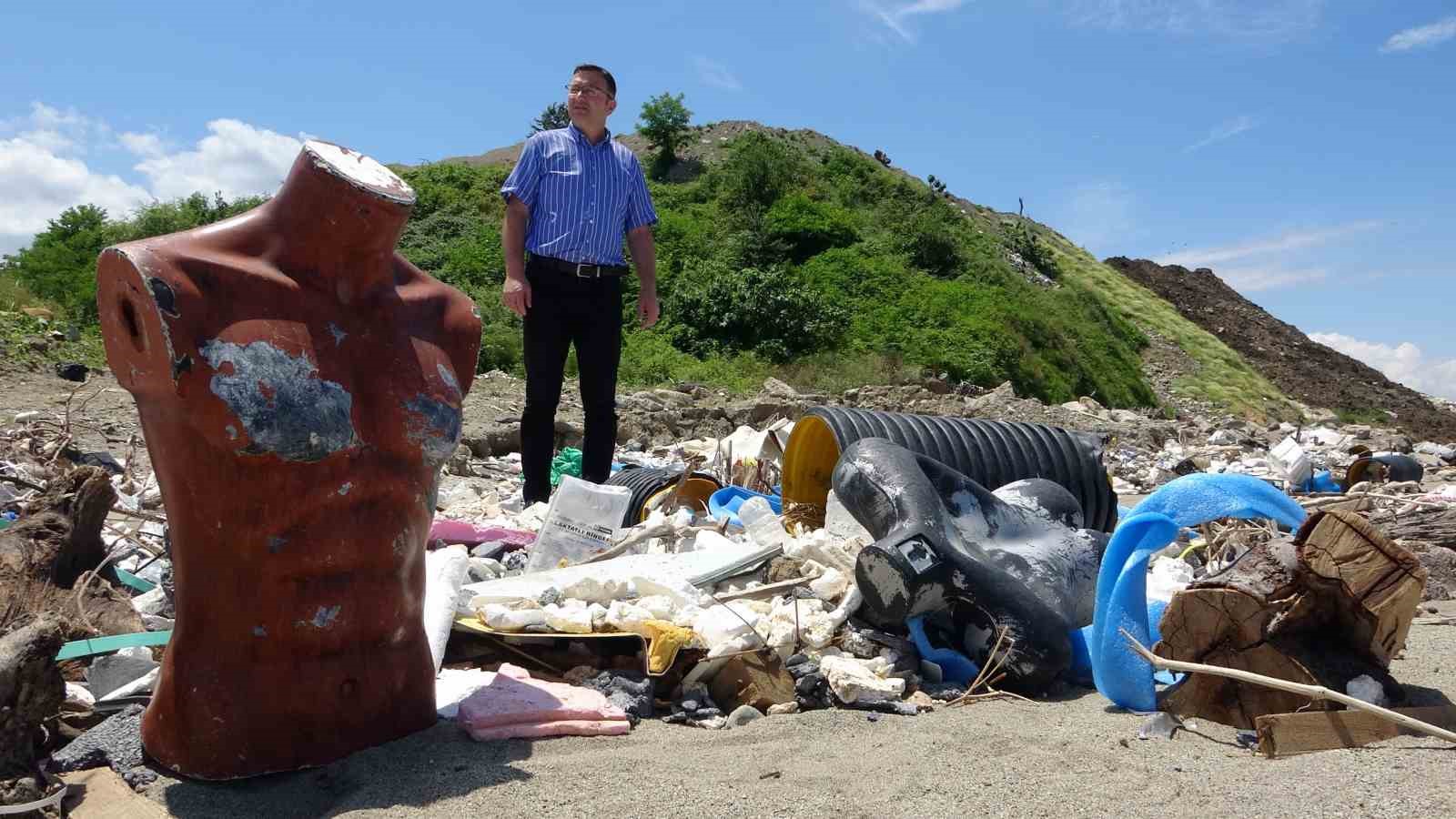 Giresun Adası manzaralı çöplük
