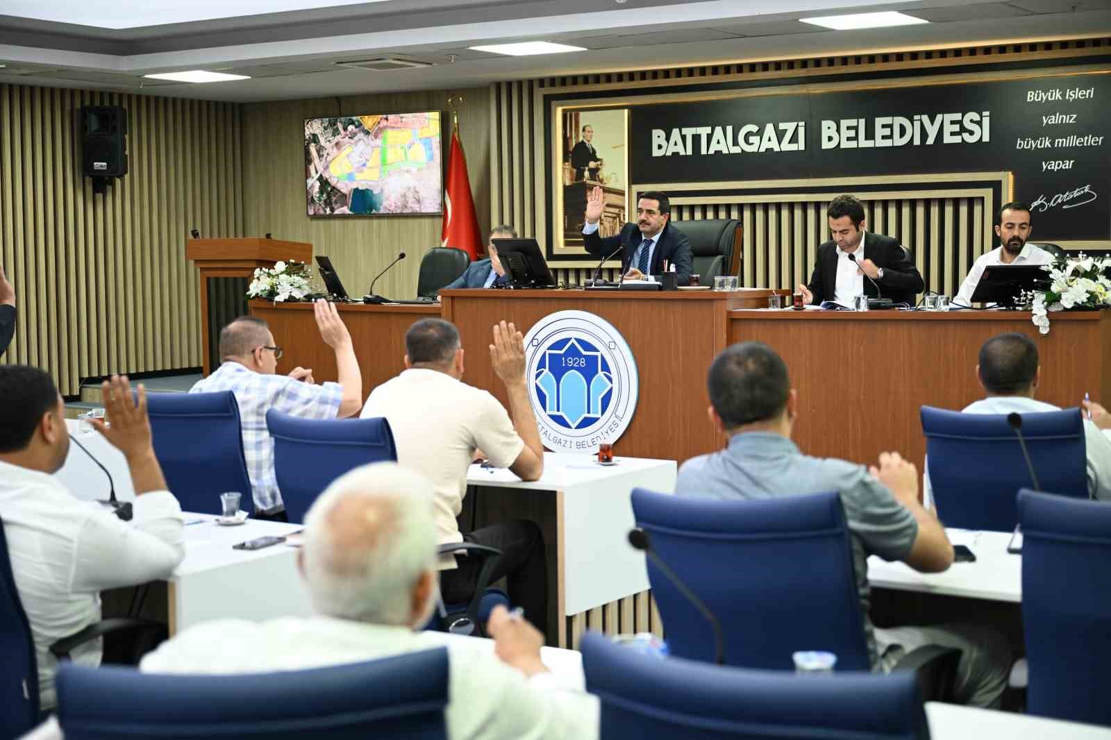 Battalgazi Belediyesi Temmuz Ayı Olağan toplantısını tamamladı
