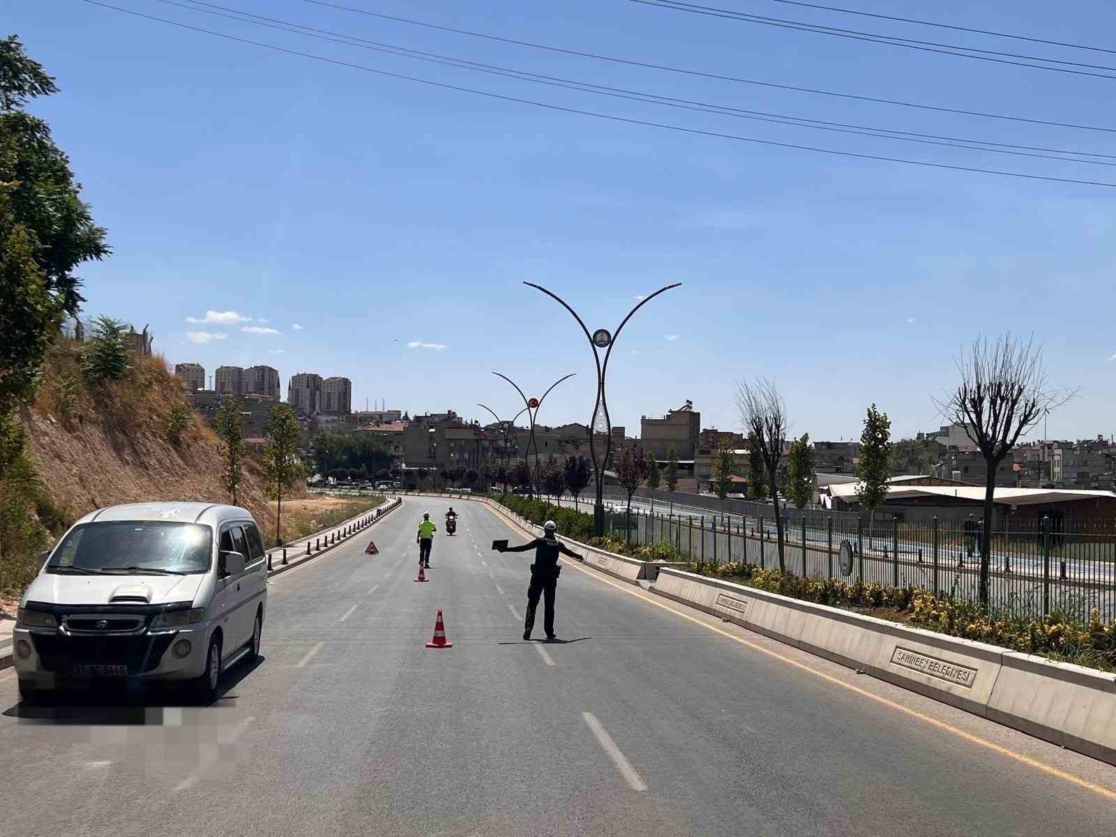 Gaziantep’te dron destekli denetimlerde sürücülere ceza yağdı
