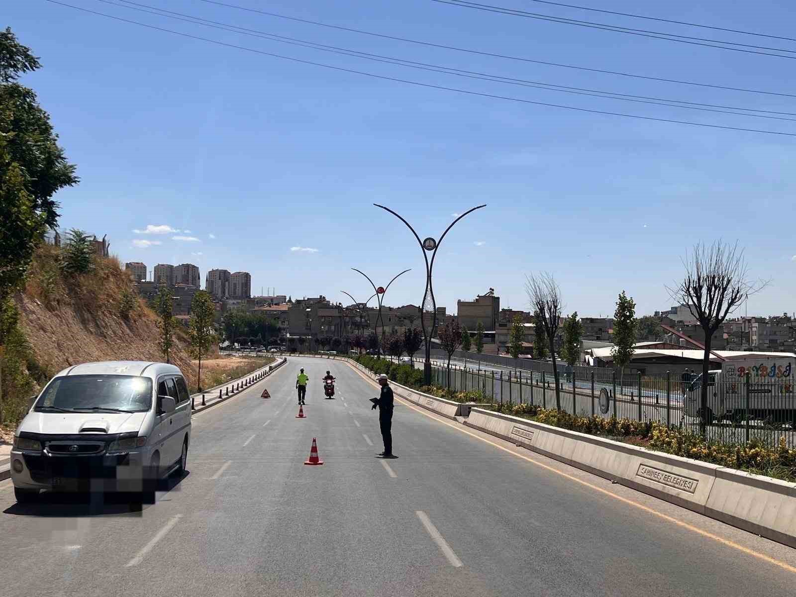 Gaziantep’te dron destekli denetimlerde sürücülere ceza yağdı
