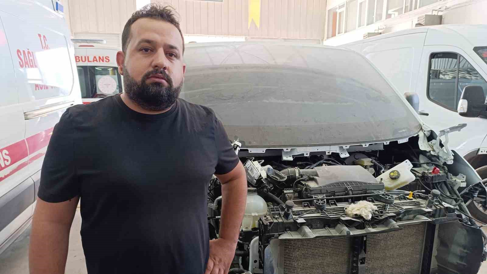 Aldığı sıfır Ford araçla kaza yaptı: Tamiri için 5 aydır bekliyor
