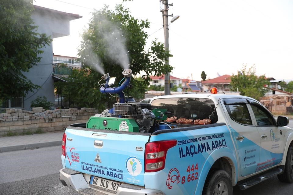 Merkezefendi Belediyesi haşerelere karşı etkin mücadeleyi sürdürüyor
