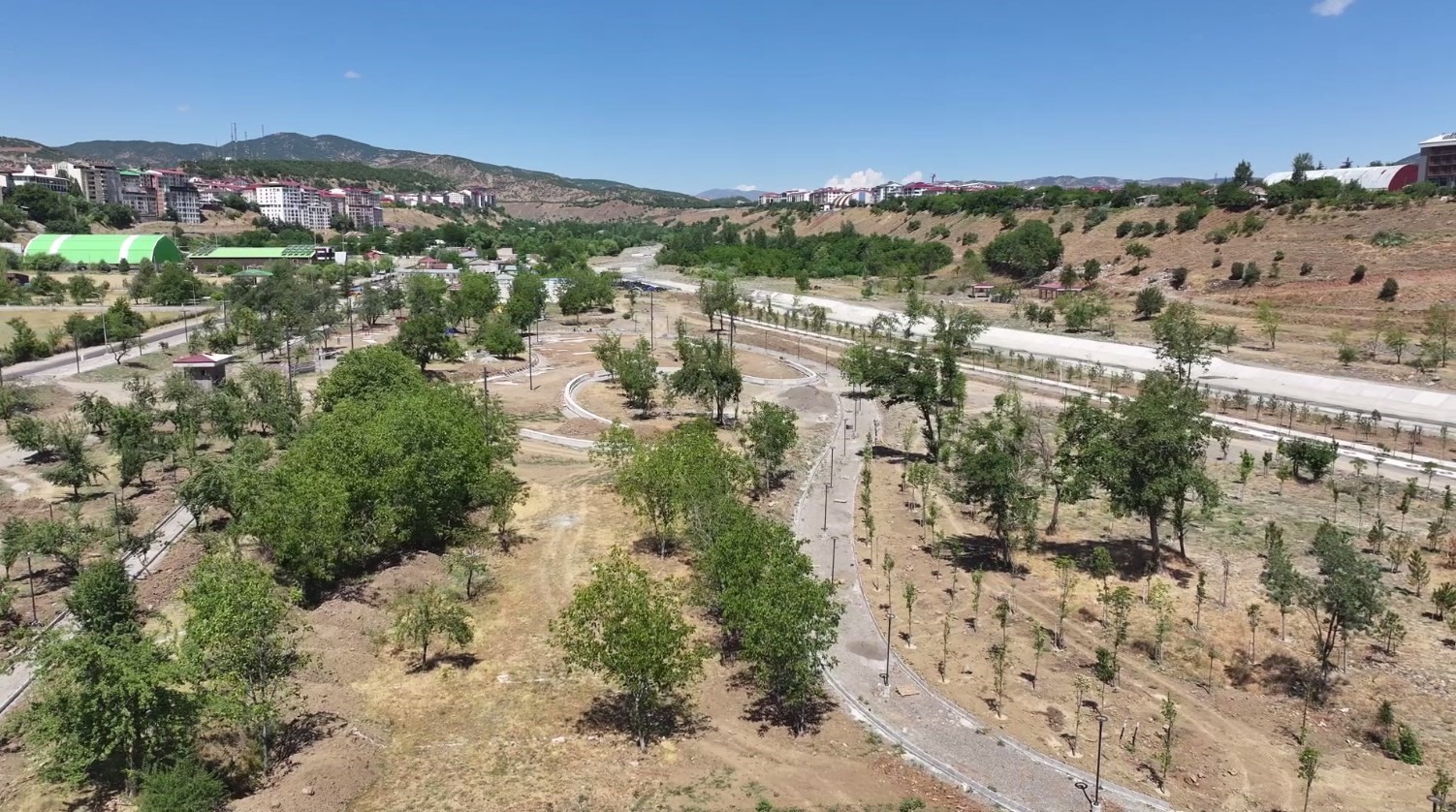 Bingöl’deki millet bahçesinde çalışmalar devam ediyor
