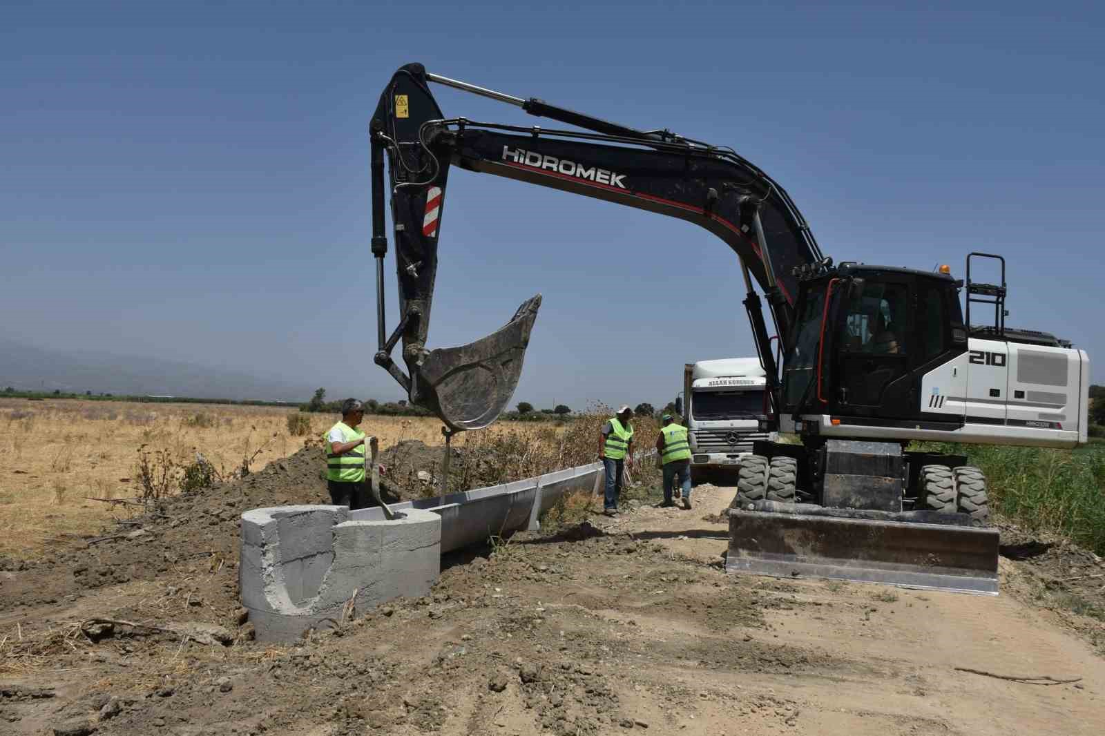 Dalama Sulama Kanalı’nda yüzde 70 fiziki gerçekleşme sağlandı
